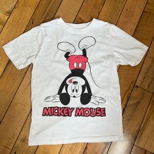 Mickey Mouse Kids White T-Shirt